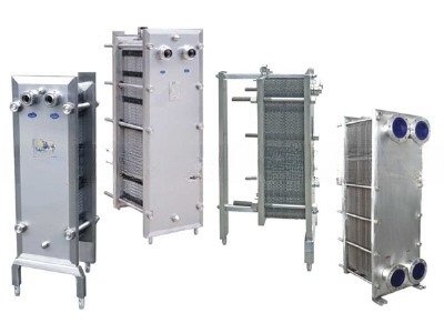 Intercambiador de calor instantáneo de 1000L/H para placas de leche para productos lácteos con rango de temperatura de trabajo de 0 a 350 oC