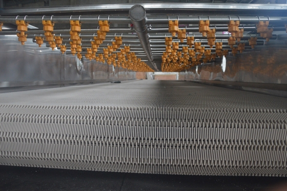 Depende de la capacidad de la máquina Industrial frutas de mermelada Jar de enfriamiento del túnel máquina de pasteurización