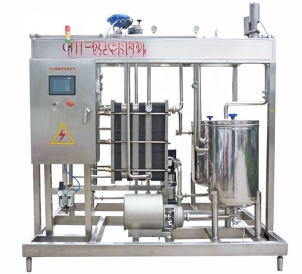 Depende de la capacidad de la máquina Plate Juice UHT Esterilizador Leche Pasteurizadora máquina en polaco