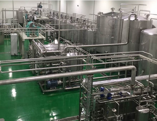 Fabrica automática de jugo de piña de 6000 b/h con una capacidad de 8500 KG