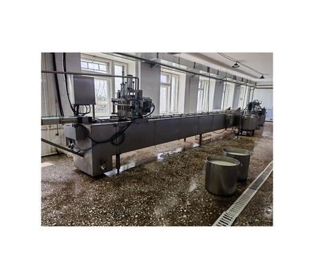 Máquina de fabricación de helados de control automático para solución de planta de producción personalizable