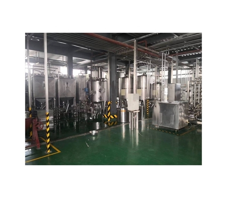 Planta de producción de helados personalizables de 8000 KG para soluciones de producción personalizadas