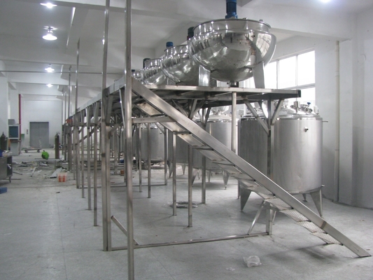 Línea de producción de alimentos para bebés de 4000 botellas por hora con material de acero inoxidable 304/316