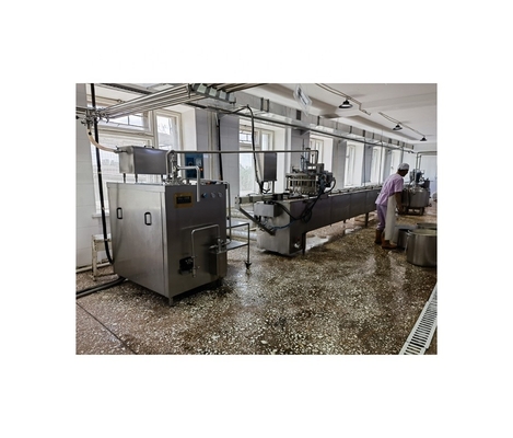 Proyecto llave en mano de planta de procesamiento de hielo de 8000 KG con maquinaria de última generación