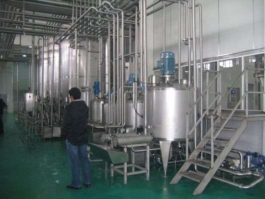 Máquina avanzada de llenado de productos finales de enzimas para la línea completa de procesamiento de jugo de frutas