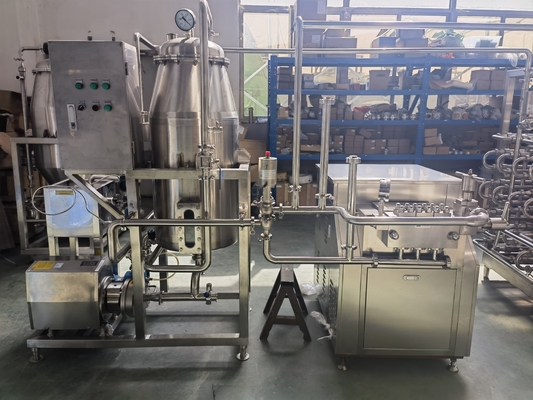 Instalación de procesamiento de barras de helado de 220v/380v totalmente automática 6000 pcs/h 9500 KG