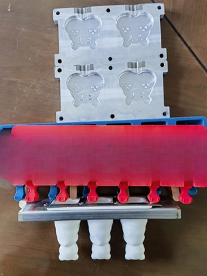 Instalación de procesamiento de barras de helado de 220v/380v totalmente automática 6000 pcs/h 9500 KG