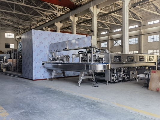Instalación de procesamiento de barras de helado de 220v/380v totalmente automática 6000 pcs/h 9500 KG