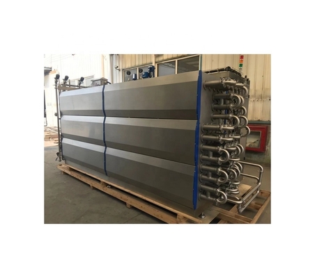 Esterilizador de leche UHT tubular de 1000L/H para la pasteurización y procesamiento de la leche