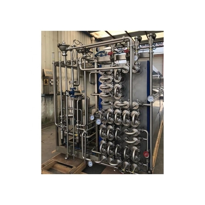Esterilizador de leche UHT tubular de 1000L/H para la pasteurización y procesamiento de la leche