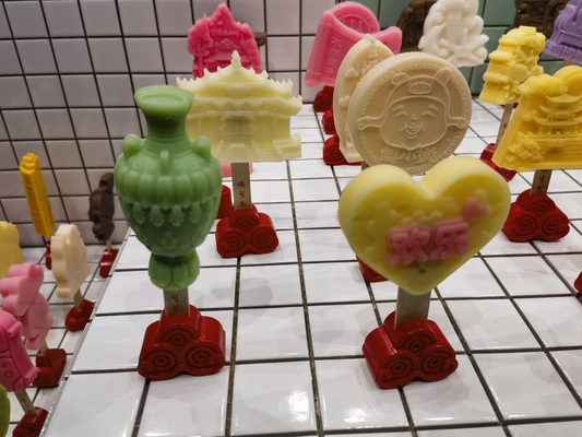 Línea de producción automática de palitos de helados de frutas de 3000 pcs/h para lugares escénicos