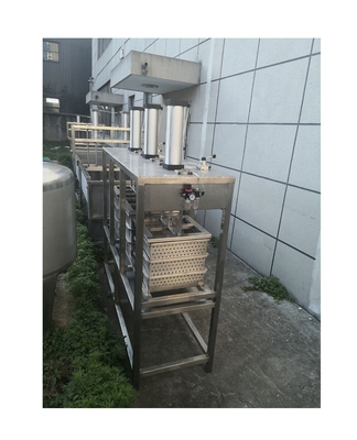 Máquina de prensado de queso de 800 kg para la producción de queso mozarella