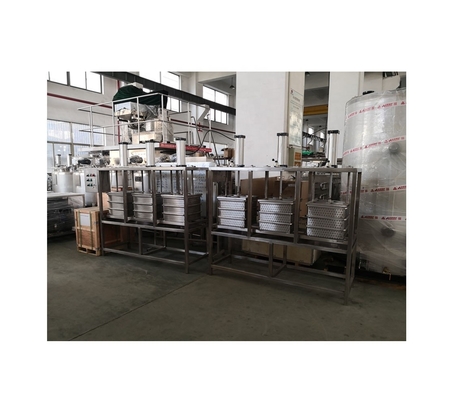 Equipo de compresión de queso de 800 kg Máquina de prensado de queso duro para planta de fabricación
