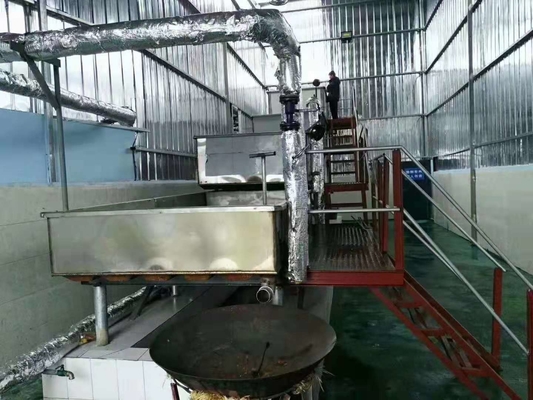 Línea de producción de azúcar de caña de 100-1000 kg/h totalmente automática para planta de refinación de azúcar