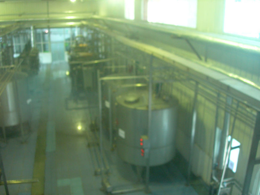 Planta de fabricación Línea de producción de productos lácteos 3000L/h para helados de yogur de leche y kéfir