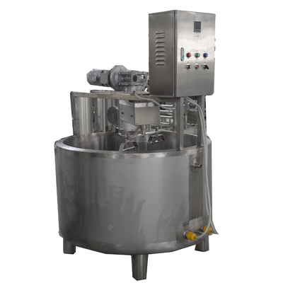 Línea de procesamiento 500L Queso de forma ovalada con capacidad de 450 kg