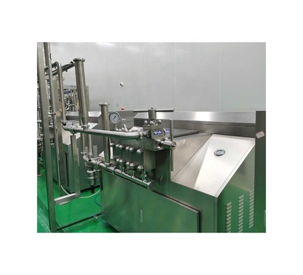 Línea de jugo de frutas de velocidad ajustable para la producción de bebidas concentradas en tamaño estándar