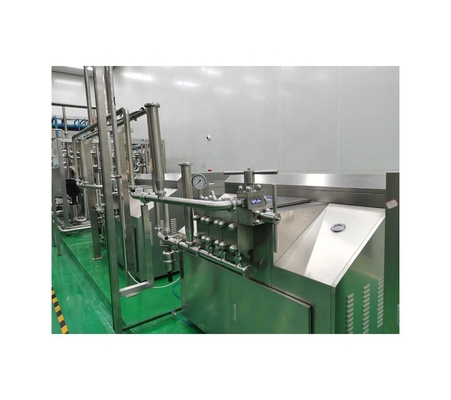 Línea de jugo de frutas de velocidad ajustable para la producción de bebidas concentradas en tamaño estándar