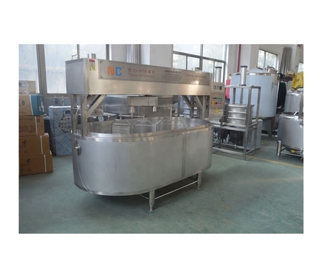 Máquina de fabricación de queso motorizado con capacidad de 500L-10000L/T