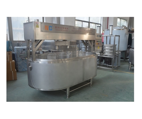 Máquina de fabricación de queso motorizado con capacidad de 500L-10000L/T