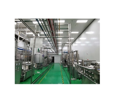 Línea de producción de bebidas calientes eléctricas de alta precisión para jugo de frutas naturales