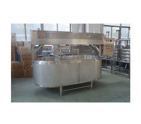 220V/380V Tanque de procesamiento de queso de leche Cheddar queso seco IVA para planta de fabricación