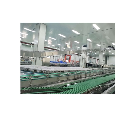 Línea de producción de bebidas calientes eléctricas de alta precisión para jugo de frutas naturales