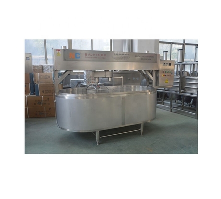220V/380V Tanque de procesamiento de queso de leche Cheddar queso seco IVA para planta de fabricación