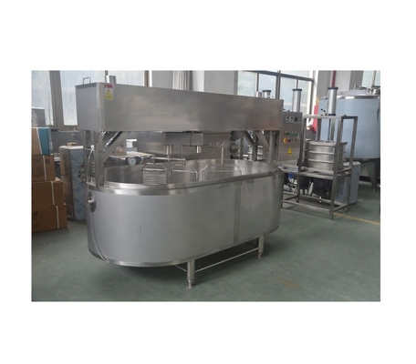 220V/380V Tanque de procesamiento de queso de leche Cheddar queso seco IVA para planta de fabricación