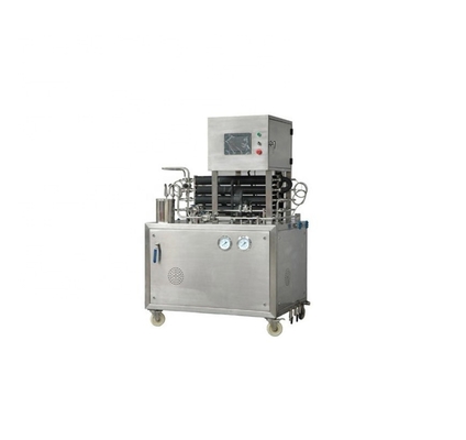 Máquina de esterilización de laboratorio Esterilizador UHT para línea de procesamiento de leche y consumo de 7.5 Kw