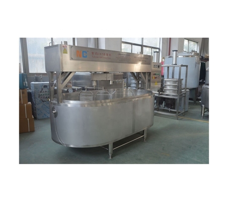 220V/380V Tanque de procesamiento de queso de leche Cheddar queso seco IVA para planta de fabricación