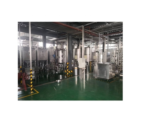 2000 KG UHT Línea de procesamiento y embalaje de leche con tecnología avanzada
