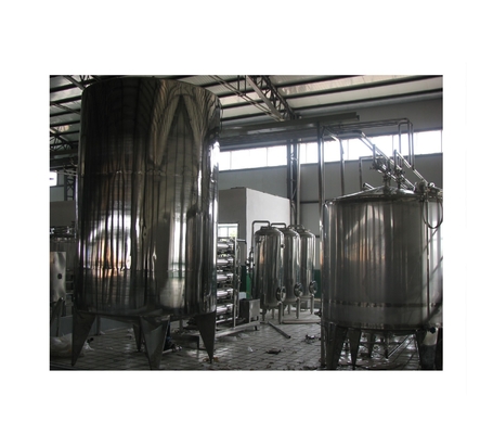 2000 KG UHT Línea de procesamiento y embalaje de leche con tecnología avanzada