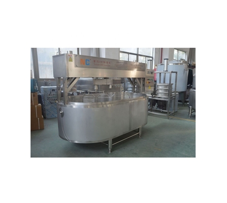 Máquina de procesamiento de queso de 500 kg para la materia prima de las plantas lecheras Leche fresca