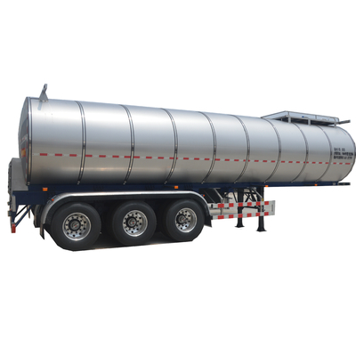 Tanque de transporte de leche de acero inoxidable de 3000L para equipos de transporte de productos lácteos