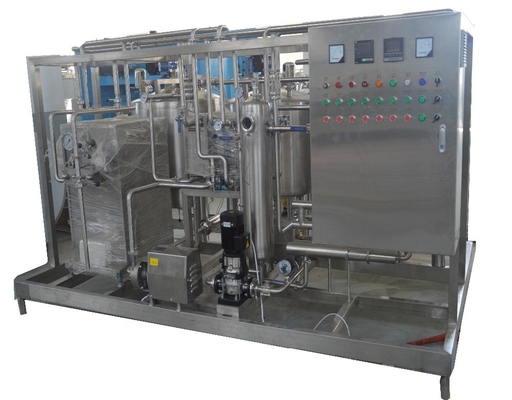 380V/440V de tensión a pequeña escala 50-300L/H línea de producción de helados de helado para granjas