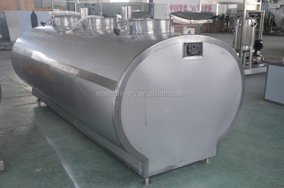Tanque de transporte de leche de acero inoxidable de 3000L para equipos de transporte de productos lácteos
