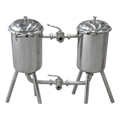 Sanidad alimentaria Filtro dúplex de leche 3000L/H con tecnología y material SS304