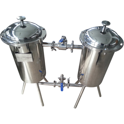 Sanidad alimentaria Filtro dúplex de leche 3000L/H con tecnología y material SS304