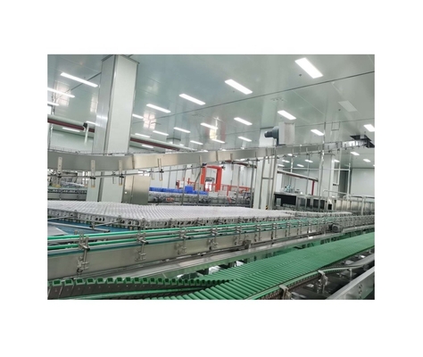 Procesamiento aséptico Línea de producción de cartón de leche de soja tipo 3 para bebidas de leche de coco UHT