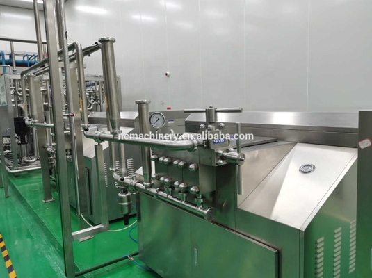 Procesamiento aséptico Línea de producción de cartón de leche de soja tipo 3 para bebidas de leche de coco UHT
