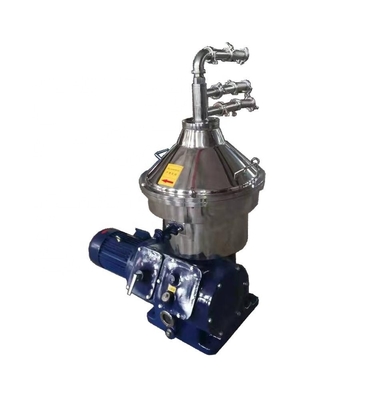 Máquina de clarificación de leche de materia prima con depuración y clarificación variables