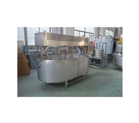 500L-10000L/T Capacidad Queso Impuesto sobre el Valor Añadido Maquinaria para hacer queso Mundo Componentes