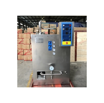 Congelador de helados de 600L/H con temperatura de salida ≤-4-5C y acabado pulido en espejo