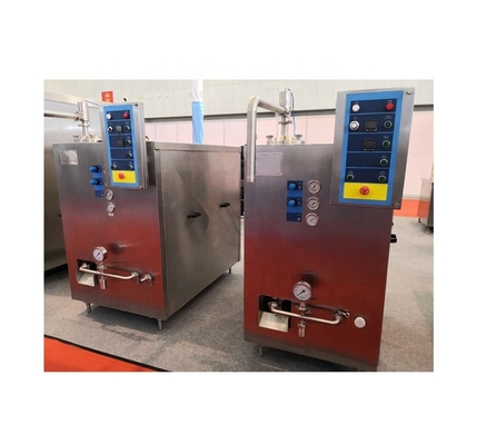 Congelador de helados de 600L/H con temperatura de salida ≤-4-5C y acabado pulido en espejo