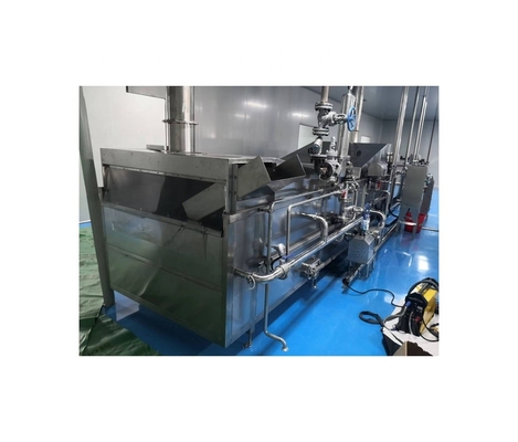 220/380/440v Máquina de esterilización con baño de agua para la línea de procesamiento de yogur en bebidas alimenticias