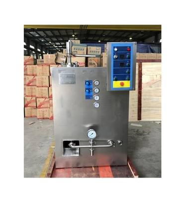 Congelador de helados de 600L/H con temperatura de salida ≤-4-5C y acabado pulido en espejo
