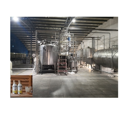 Materia prima Soja Niños Línea de producción de leche de soja fortificada con voltaje personalizado