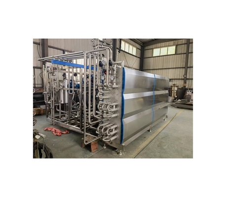 UHT esterilizador aseptico VTlS máquina de pasteurización para la línea de procesamiento de helados