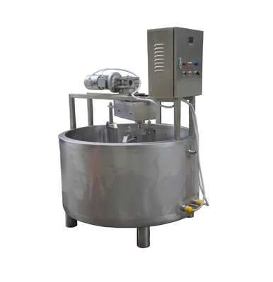 50-8000L tipo elíptico de queso de vacío personalizable para diferentes necesidades de procesamiento de productos lácteos